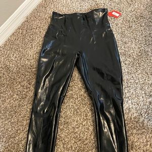 Spanx Patent Leather Leggings